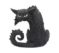 Nemesis Now Spite - Adorno Grande de Gato de Bruja Negra, 25,5 cm