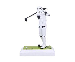 Nemesis Now Star Wars Stormtrooper Hole in None - Estatua de golf, 16,5 cm | Producto oficial, pintado a mano, resina, decoración coleccionable de cultura pop