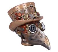 Nemesis Now Steampunk Beaky Doctor Bird-Figura Decorativa, Resina, marrón, 20,5 cm
