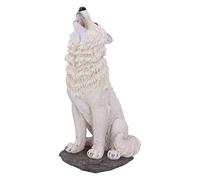 Nemesis Now Storms Cry Howling White Wolf Figura 41,5 cm