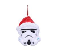 Nemesis Now Adorno para colgar Stormtrooper - Sombrero de Papá Noel, 8,3 cm, Blanco - Star Wars