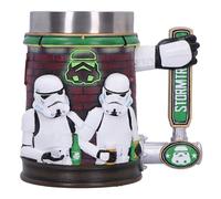 Nemesis Now Stormtrooper - Jarra de bar de 15,4 cm, resina, con licencia oficial, diseño de barra, mango de grifo de cerveza, inserto de acero inoxidable, fundido en la mejor resina, pintado a mano