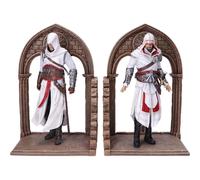 Nemesis Now Sujetalibros para Juegos de Assassin'S Creed Altair y Ezio Library, Color marrón, 24 cm (B5600T1)