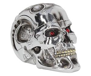 Nemesis Now T-Terminator - Caja de Resina (18 cm), Color Plateado