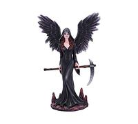 Nemesis Now Take My Soul - Figura gótica de la Parca con guadaña, polirresina, Negro, 23,5 cm