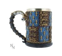 Nemesis Now Tankard Medieval - Taza (14 cm), color azul