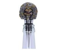 Nemesis Now Tapón de botella de Iron Maiden Killers, con licencia oficial, color plateado, 10 cm