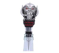 Nemesis Now Tapón para botella de Motorhead Warpig, color plateado, 13,5 cm