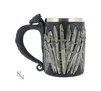 Nemesis Now - Taza (14 cm), diseño de espada, color plateado