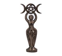 Nemesis Now Figura de ídolo de Triple Diosa de 25 cm, Bronce