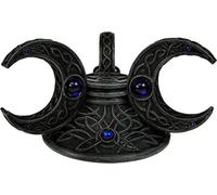 Nemesis Now Triple Moon - Soporte para Bolas de Cristal (14,5 cm), Color Gris