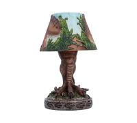 Nemesis Now Tyrannosaurus Rex Lamp - Lámpara de escritorio pintada a mano, diseño de dinosaurio prehistórico, funciona con pilas, 23 cm