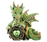 Nemesis Now U1606E5 - Figura de malaquita, 13 cm, Resina, Verde, Talla única
