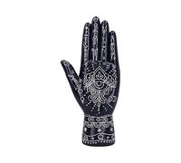 Nemesis Now U4798P9 Mano Hamsa 22,5 cm, Negro, Talla Única