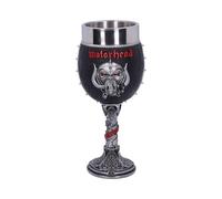 Nemesis Now Vaso de Dientes de Perro Warpig con Licencia Oficial de Motorhead Ace of Spades, Metal, Plateado, 1 Count (Pack of 1)