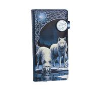 Nemesis Now Warriors of Winter Lisa Parker - Monedero en Relieve (19 cm, PU, 18,5 cm), Color Azul