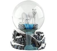 Nemesis Now, 14,5 cm, Blanco, Globo de Nieve de Warriors of Winter Lisa Parker, Color, Resina y Vidrio