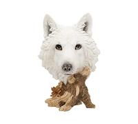 Nemesis Now Wild Winter - Figura Decorativa (Resina, 27,5 cm), Color Blanco