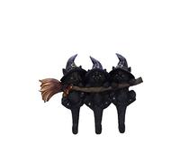 Nemesis Now Witches Helpers - Percha para llaves (20 cm), color negro