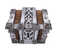 Nemesis Now Cofre del tesoro World of Warcraft 10,5 cm resina plata/marrón mercancía oficial