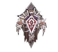 Nemesis Now World of Warcraft - Placa de pared de 30 cm, resina, color rojo, producto oficial de World of Warcraft, adorno para colgar en la pared, pieza de exhibición de juegos, fundida en la mejor