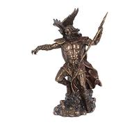 Nemesis Now Zeus - Figura Decorativa (36 cm, 28 cm), Color Bronce