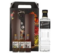 Nemiroff Vodka Set 40% Vol. 0,7l in Giftbox with 3x0,05l