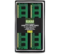 NEMIX - Módulo de memoria RAM DDR3-1600 MHz PC3-12800 sin ECC UDIMM 2Rx8