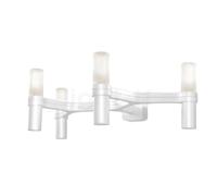 Nemo Crown, lámpara de pared, blanco - 48 cm