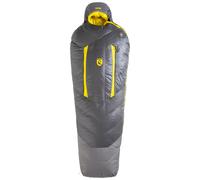 Nemo - Sacos de dormir para frío extremo - Sonic 0 Goodnight Gray/Goldfinch - Talla Largo - Gris