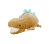 Nemu Nemu Animals 6202734 - Peluche de Dinosaurio Stego, extrasuave y Acogedor, diseño en Japón, tamaño S, 17 cm
