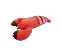 Nemu Nemu Animals 6293048 - Peluche de Langosta Robusto, extrasuave y Acogedor, Peluche diseñado en Japón, tamaño L, 45 cm
