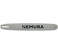 Nemura Guía Cadena Motosierra compatible 50 cm - 72 eslabones de entrenamiento - Paso de 3/8" - Medidor de 1,6 mm - Piezas Recambios Herramientas Jardín - Marca Francesa