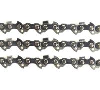 Nemura Juego de 3 Cadenas para motosierra - 40 Eslabones Entrenadores - Guía de 25 cm - Paso de de 3/8 LP - Calibre de 0.50 (1,3mm) - Recambios para Herramientas - Servicio posventa en Español