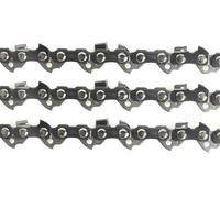 Nemura Juego de 3 Cadenas para motosierra - Guía de 45cm - 72 Entrenadores - Paso de 325 - Calibre 0.58 (1,5mm) - Recambios de Calidad Profesional para herramientas - Servicio posventa en Español