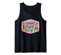 Nena propietaria de una pequeña Empresa, Chica ocupada, mamá Camiseta sin Mangas