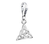 Nenalina - 713269-000- Abalorio con forma de nudo celta, de plata de ley 925, adecuado para todo tipo de accesorios con charms
