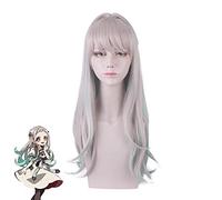 Nene Yashiro Peluca de Cosplay Peluca de pelo sintético Larga y recta Jibaku Shounen Hanako Kun Cosplay Halloween Juego de roles Pelucas