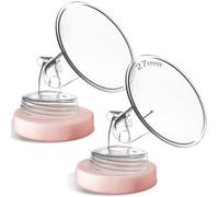 Nenesupply 2 bridas de 27 mm compatibles con extractores de leche Spectra S2 Spectra S1 9 Plus de repuesto para piezas de bomba Spectra y brida Spectra. Compatible con Spectra S2 Parts y Spectra de 27