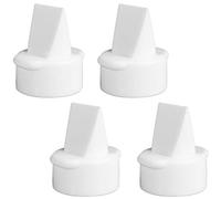 Nenesupply 4 válvulas de pico de pato compatibles con piezas de bombas Lansinoh y extractores de leche de repuesto para válvulas Lansinoh. Uso con bomba manual Signature Pro Smartpump