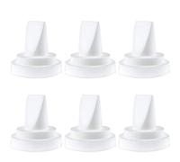 Nenesupply 6 pc Duckbill Valves Compatible with Medela and Spectra Pump Parts Use on Spectra S2 Spectra S1 Pump in Style Harmony Symphony Replace Spectra Duckbill Valves and Medela Valve