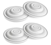 Nenesupply - Diafragma de silicona compatible con Spectra Backflow Protector no original Spectra bomba piezas funcionan con bombas de pecho Spectra S2 S1 (4 piezas de membrana)