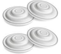 Nenesupply - Diafragma de silicona compatible con Spectra Backflow Protector no original Spectra bomba piezas funcionan con bombas de pecho Spectra S2 S1 (4 piezas de membrana)