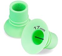 Nenesupply Inserto de brida de 17 mm de primera generación compatible con piezas de bomba de brida Elvie Stride Brida Medela Momcozy Spectra Brida de sauce reduce de 24 mm a 17 mm Uso como insertos