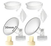 Nenesupply - Piezas de bomba compatibles para Spectra S2 Spectra S1 9 Plus Bomba de leche de repuesto de repuesto Spectra S1, accesorios Spectra Brida Spectra S1, válvulas Duckbill, Flange 30mm