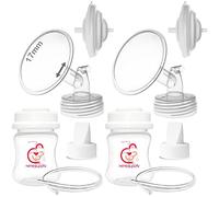 Nenesupply Piezas de bomba de 17 mm compatibles con Spectra S2 S1 9 Plus de repuesto de bomba Spectra y accesorios S2, incluye válvula de pico de pato de 17 mm