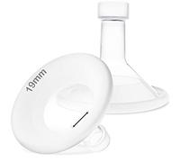 Nenesupply SoftFit - Protectores de pecho compatibles con bomba de leche (19 mm, no originales de la bomba). Reemplaza Personalfit con bomba en estilo Maxflow Symphony Harmony Pump Parts 19 mm brida suave
