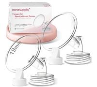 Nenesupply Válvulas de brida y Duckbil de 19 mm compatibles con el extractor de leche Spectra S1 S2 9 Plus Synergy Gold compatible con piezas de bomba Spectra. Reemplazo a válvulas Spectra Flange de