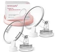 Nenesupply Válvulas de brida y Duckbil de 30 mm compatibles con el extractor de leche Spectra S1 Spectra S2 de repuesto para piezas de bomba Spectra y brida Spectra Reemplaza las válvulas Spectra