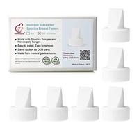 Nenesupply - Válvulas de pato compatibles con Spectra S1 Spectra S2 y bomba Medela en estilo no original de la bomba Spectra repuesto de la válvula Spectra Duckbill, 6pc White